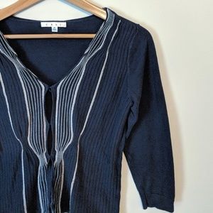 CABI Navy Retro Cardigan
